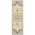 Homeroots Home Decor Blue and Ivory Bohemian Runner Rug, 3 X 8 feet