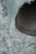 6' Blue And Silver Shag Tufted Handmade Runner Rug