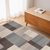 4' X 6' Gray Tan And Brown Patchwork Area Rug