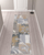 10' Beige And Black Floral Distressed Runner Rug
