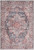 5' X 7' Multicolor Oriental Power Loom Distressed Washable Area Rug