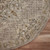 4’ Round Beige Distressed Medallion Area Rug - 808230063365