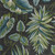 3' X 5' Gray Teal And Green Botanical Leaves Area Rug