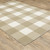 4' X 6' Beige And Ivory Geometric Power Loom Stain Resistant Area Rug