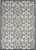 4' X 6' Gray Indoor Outdoor Area Rug - Gray
