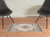 2' X 3' Ivory And Blue Oriental Power Loom Stain Resistant Area Rug With Fringe