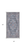 2' X 4' Light Blue Oriental Power Loom Distressed Washable Area Rug