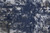 2' X 3' Blue Gray And White Abstract Stain Resistant Area Rug