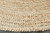 5' X 7' Natural Jute Hand Braided Oval Rug