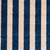 2' X 3' Navy And Sand Striped Tufted Washable Non Skid Area Rug