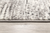 2' X 4' Gray Abstract Dhurrie Area Rug