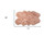 4' X 6' Dusty Rose Faux Fur Washable Non Skid Area Rug