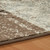 8' X 10' Ivory Brown And Gray Damask Distressed Area Rug