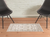 2' X 3' Ivory And Grey Oriental Power Loom Stain Resistant Area Rug With Fringe