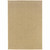 Homeroots Home Decor Solid Sand Beige Indoor Outdoor Area Rug, Sand Beige, 4 x 6 Inch