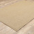 Homeroots Home Decor Solid Sand Beige Indoor Outdoor Area Rug, Sand Beige, 4 x 6 Inch