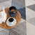 2' X 13' Navy Blue Geometric Diamond Runner Rug