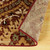 4' X 6' Red And Gold Floral Area Rug