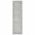 2' X 8' White And Grey Oriental Power Loom Stain Resistant Runner Rug