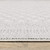 2' X 8' White And Grey Oriental Power Loom Stain Resistant Runner Rug