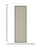 6' Gray And Ivory Indoor Outdoor Area Rug