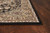 3' X 5' Black And Beige Floral Medallion Area Rug