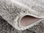 4' X 6' Gray Modern Solid Shag Area Rug