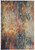 4' X 6' Multicolor Abstract Power Loom Non Skid Area Rug