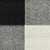 Homeroots Home Decor Black and Ivory Gingham Indoor Outdoor Runner Rug, Black and Ivory, 2 x 8 Inch