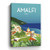 Homeroots Home Decor 48"x32" Vibrant Amalfi Coast Canvas Wall Art