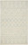 9' X 12' Ivory Blue And Tan Wool Geometric Tufted Handmade Stain Resistant Area Rug