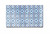 5' X 7' Blue And Red Oriental Area Rug