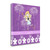 Purple With Fairy 2 Wrapped Canvas Print Living Room Wall Art