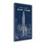Blueprint Map New York Chrysler Building 4 Wrapped Canvas Print Living Room Wall Art