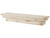 7" Solid Wood Wall Mounted Shelving Unit
