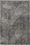 9'x13' Grey Machine Woven Traditional Quatrefoil Indoor Area Rug