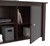 Espresso Finish Wood Media Center And Tv Stand