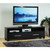 Sleek Black TV Console Cabinet