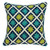 20" x 7" x 20" Handmade Traditional Multicolor Pillow Cover With Down Insert