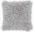 Plush Grey Throw Pillow