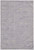 10' X 13' Gray Striped Power Loom Distressed Stain Resistant Area Rug