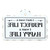 Black And White Metal I Don’t Want A Perfect Life I Want A Happy Life Wall Decor