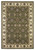 3'x5' Green Ivory Machine Woven Floral Traditional Indoor Area Rug