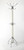 Logan Square White &amp;amp; Silver Coat Rack Tree