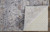 10' X 13' Gray Blue And Orange Abstract Power Loom Distressed Stain Resistant Area Rug