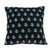 20" x 7" x 20" Nautical Blue Accent Pillow Cover With Down Insert