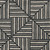 9'x13' Navy Charcoal Hand Tufted Geometric Diamond Pattern Indoor Area Rug