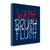 Wash Brush Flush 1 Wrapped Canvas Print Living Room Wall Art