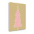 Stripe Tree On Kraft 2 Wrapped Canvas Print Living Room Wall Art