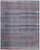 4' X 6' Tan Blue And Pink Striped Power Loom Area Rug